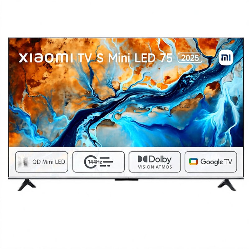 Xiaomi TV S 2025 Mini LED TV 75 inch 4K HDR 144Hz Dolby Atmos