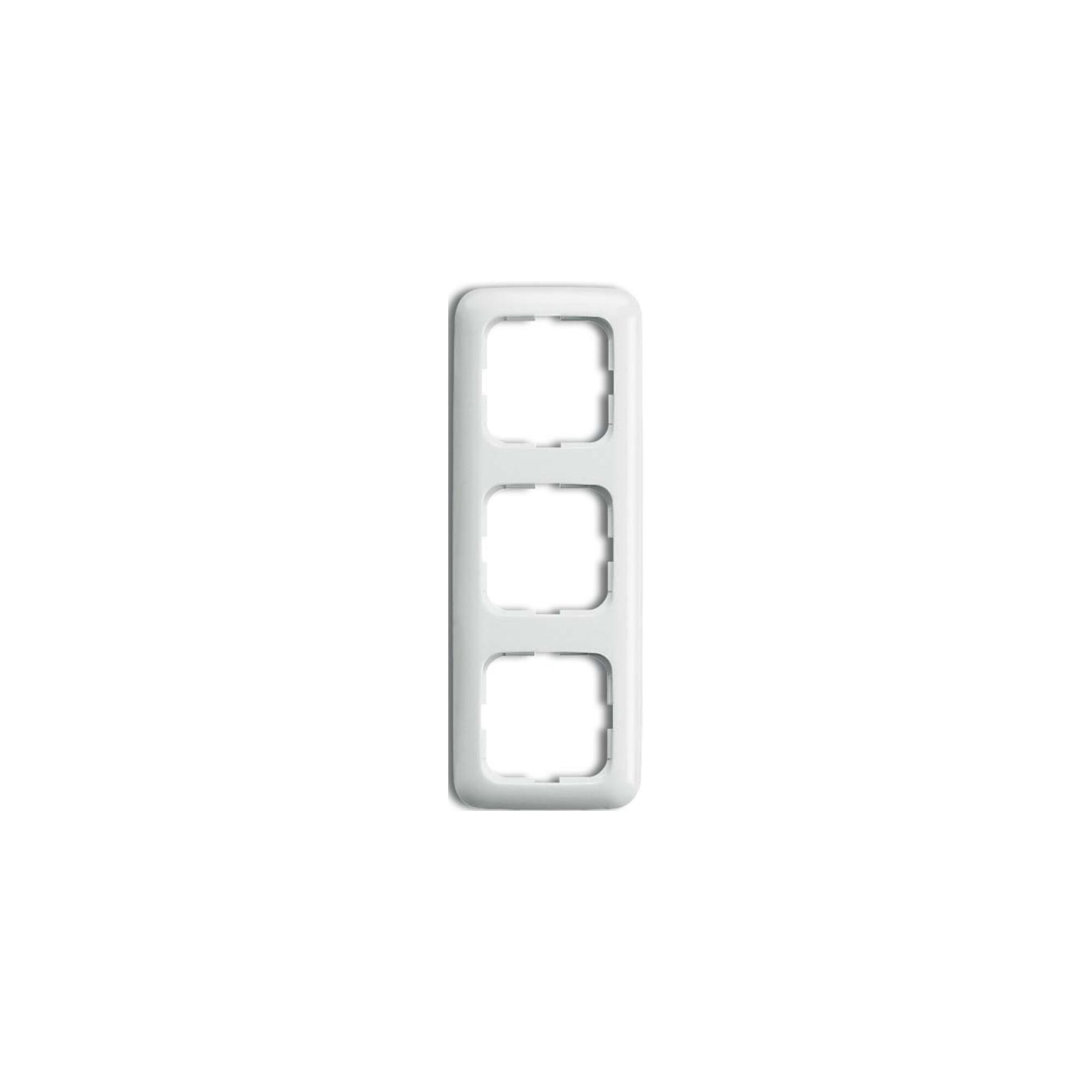 Busch-Jaeger Rahmen 3-fach aws, senk.+ waager. 2513-214 (2CKA001725A0944)