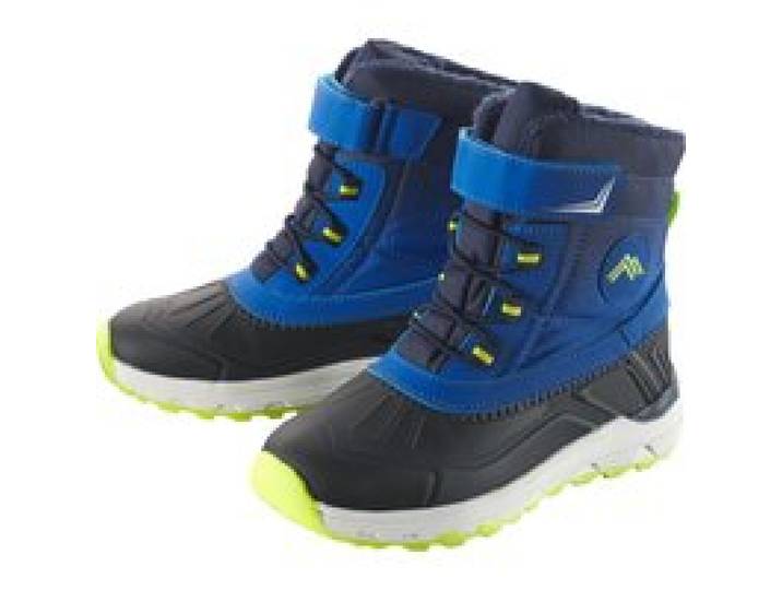 CRIVIT Bottes d'hiver enfant (Bleu, 37)