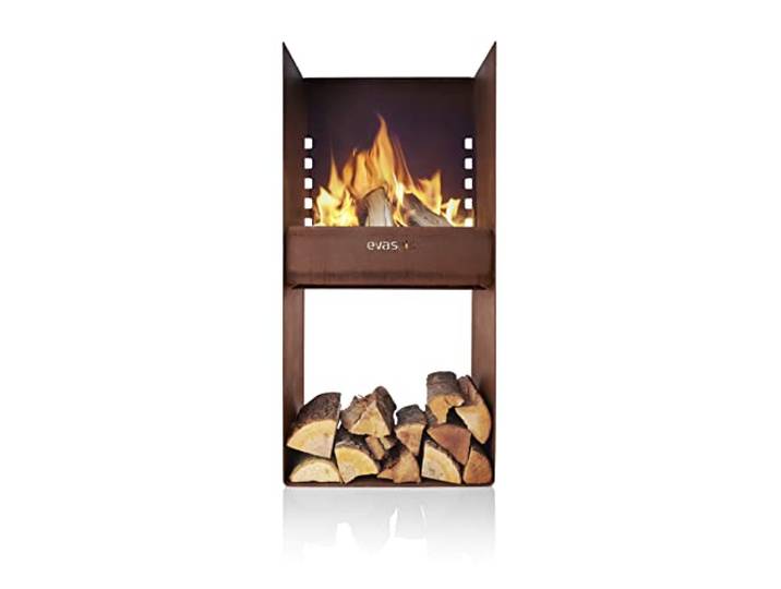 Eva Solo FireSpot Grill Feuerschale Barbecue au charbon de bois Foyer en acier corten