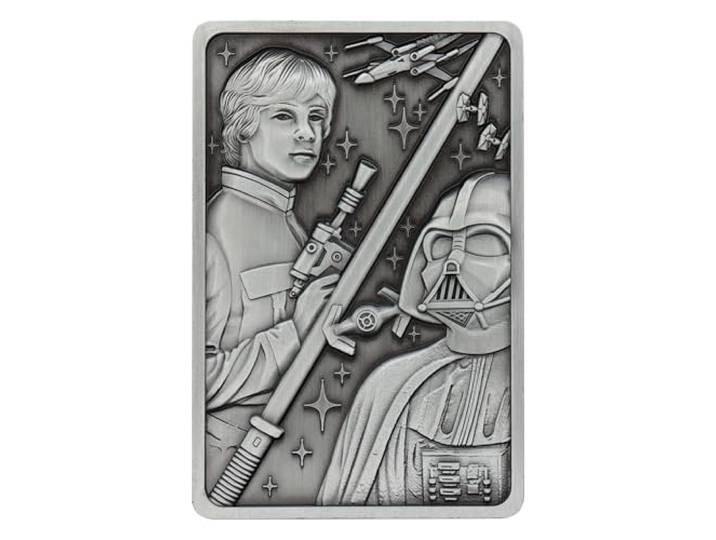 FaNaTtik Star Wars Episode V: The Empire Strikes Back Limited Edition Luke en Vader Collectible Metal Ingot