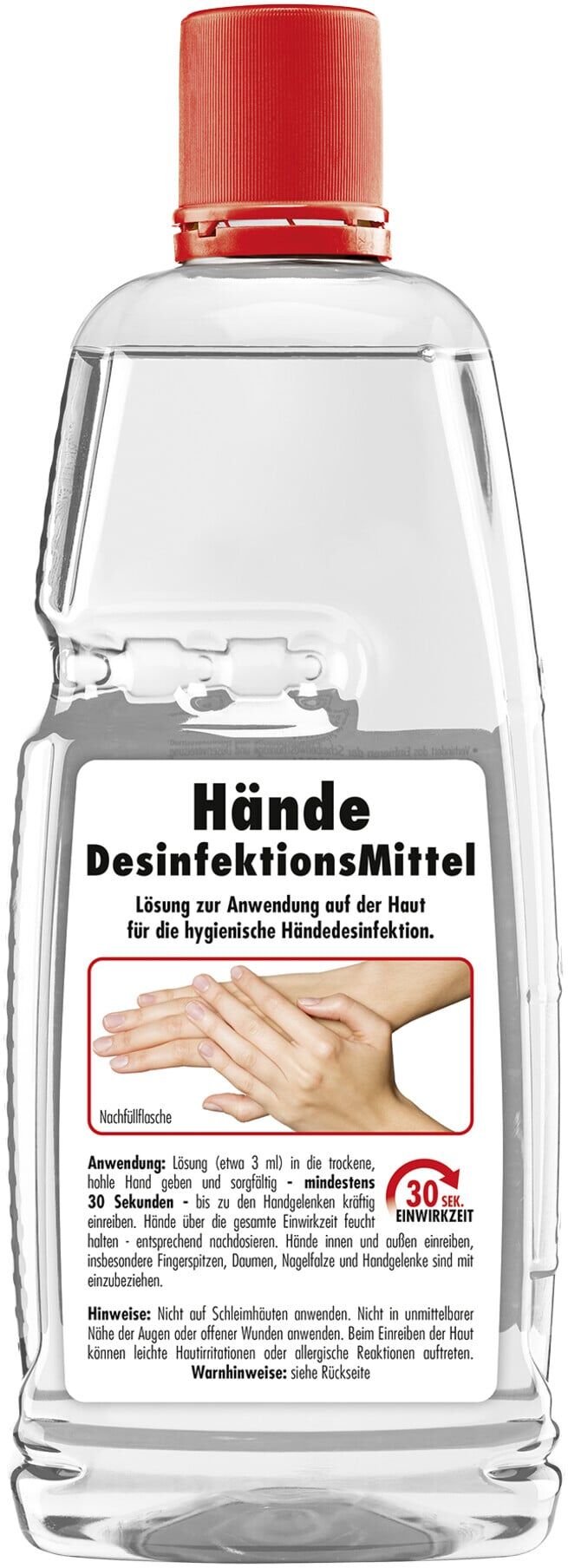SONAX Hände-Desinfektionsmittel, 1 l (04013000)