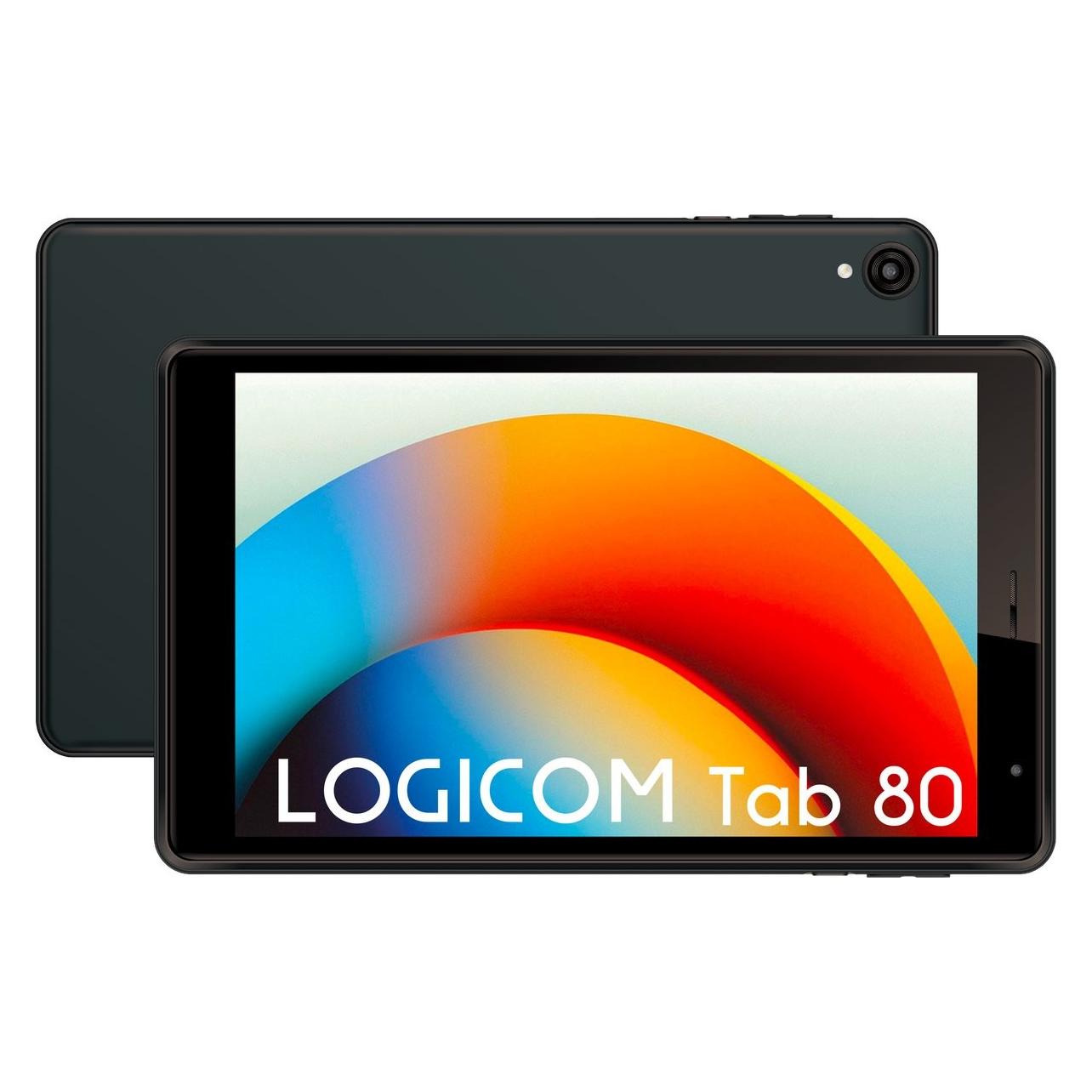 Logicom Tab 80 (8", 64 GB, Schwarz) (Tab 80)