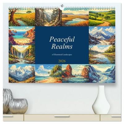Braun, W: Peaceful Realms of Illustrated Landscapes (High Qu