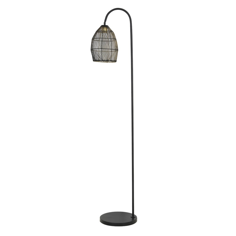 Vloerlamp Meya zwart Light & Living
