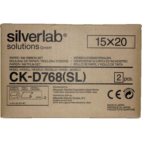 Mitsubishi CK-D 768 SL 15x20 cm 2x 200 Prints