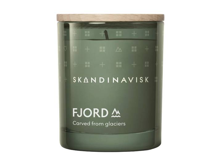 Skandinavisk Bougie parfumée avec couvercle Fjord 65 g