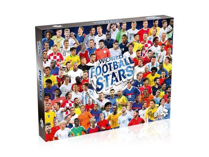 Winning Moves WM03897-ML1-6 voetbalpuzzel, meerkleurig, eenheidsmaat