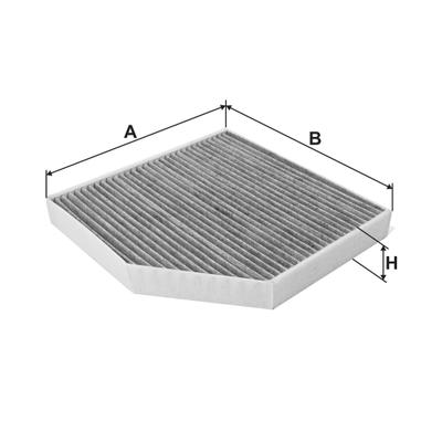 FILTRON Filter, Innenraumluft K 1318A für VAG