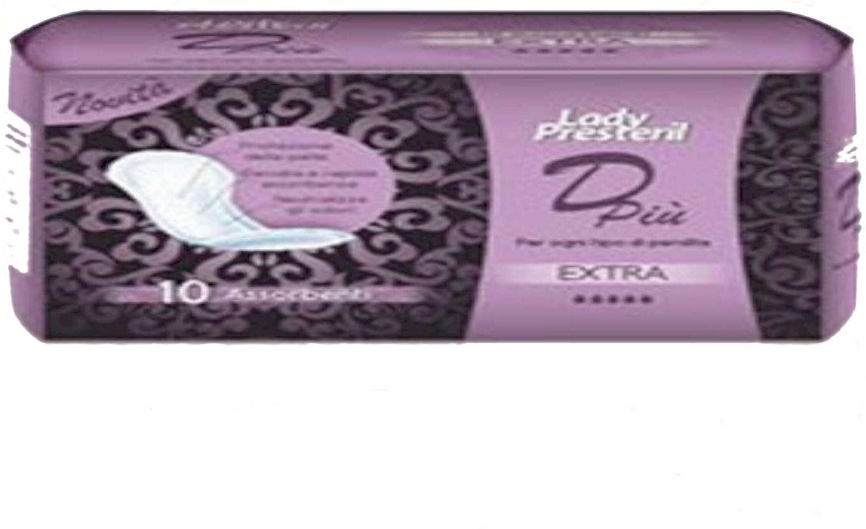 Assorbenti Lady Presteril Dpiù Extra 10 Assorbenti 