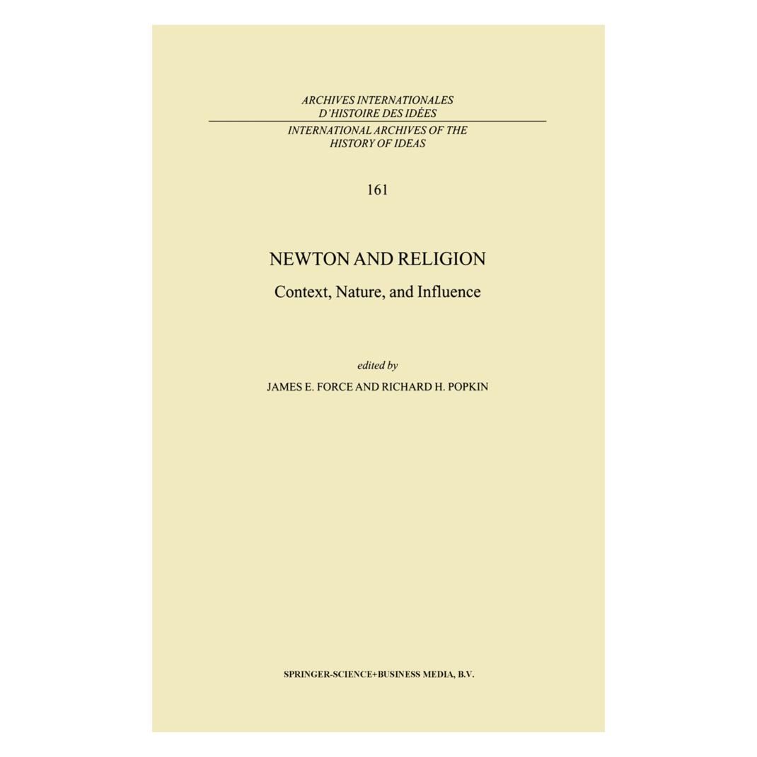 Springer Newton and Religion (Englisch, Softcover, J. E. Force, R. H. Popkin) (55380691)