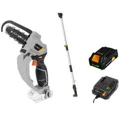 Batavia Batavia Maxxpack Nexxsaw (V2) 18 V Akku-Einhand-Kettensäge SET inklusive Verlängerungsstiel