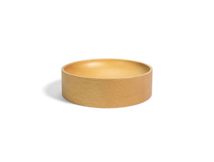 Studio Zondag - Divy Schale L, Ø 19 x H 5,4 cm, Buche