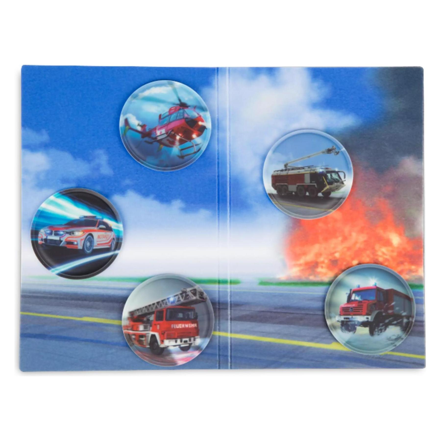 Ergobag Accessoires Klettie-Set Feuerwehr (70526_ERG-KLE-002-031)