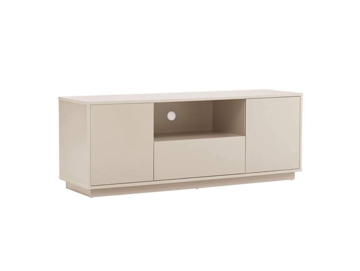 Oviala - Meuble TV coloré 140 cm