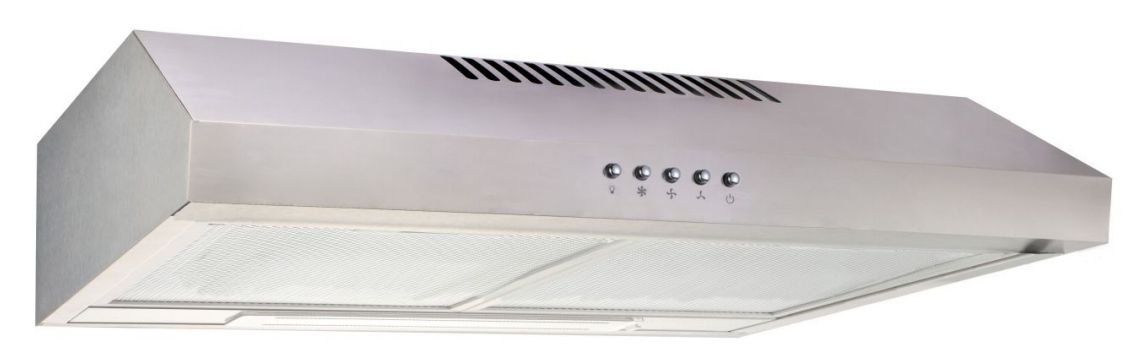 Amica UH17380-3E Abluft/Umluft Dunstabzugshaube/Esse Unterbau 60 cm (Edelstahl) UH 17380-3 E