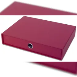 Rössler Papier 1524452360 Schubladenbox SOHO - einzel Schublade für A4, rot