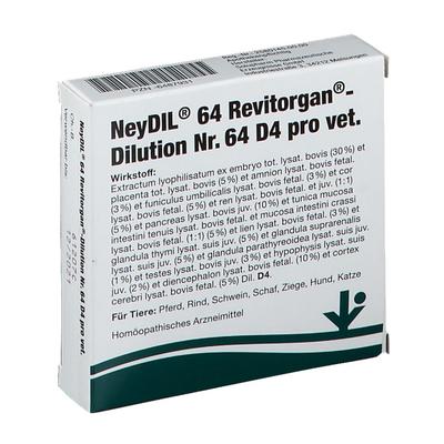 Neydil Nr.64 Revitorgan Dil.D 4 pro Ampullen vet. 5x2 ml