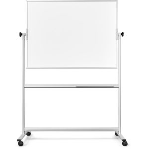 Magnetoplan Stativdrehtafel 1241189, 120 x 220 cm Whiteboard mit Ständer, lackiert
