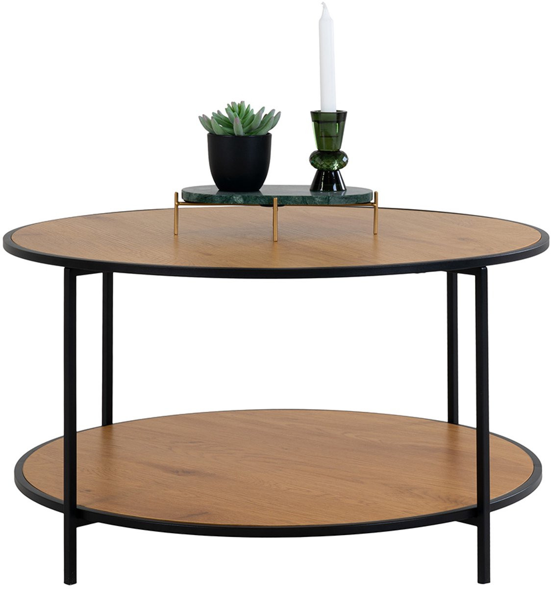 Salontafel Dina Eik Ø 80 cm
