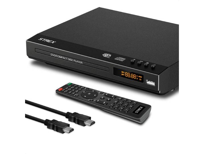 Strex SP270 - DVD Speler - Regio Vrij - HDMI USB RCA - Full HD 1080p