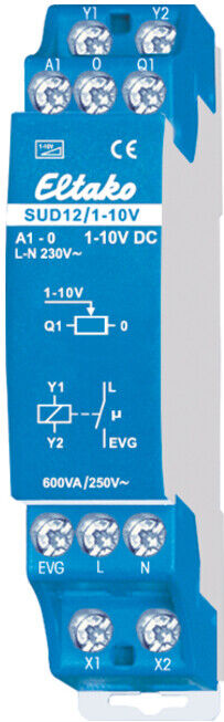 Eltako Module de commande 1-10V pour variateur universel SUD12/1-10V (21100802)