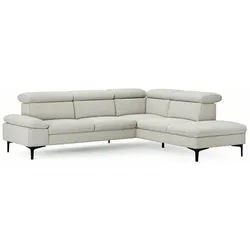 CASEDO Ecksofa Palma Stoff Naturel