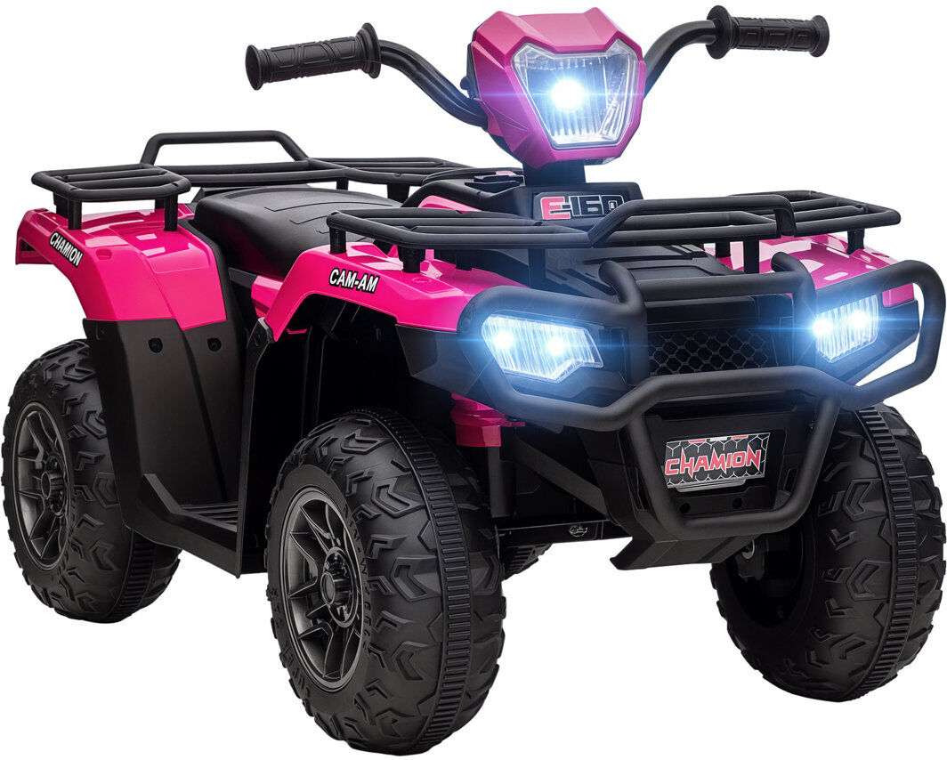 Goolsby Isabelle & Max 12V Electric Car for Kids Battery Powered Quad Bike Ages 3-5 Pink Pink 1