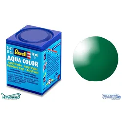 Revell Farbe Aqua Color Smaragdgrün glänzend 18ml 36161