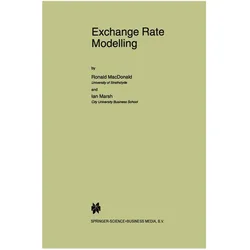 Exchange Rate Modelling, Fachbücher von Ian Marsh, Ronald MacDonald