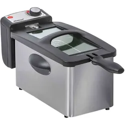 Eigenständig 3 l 2000 W  DF180 Edelstahl-Fritteuse (Edelstahl) 