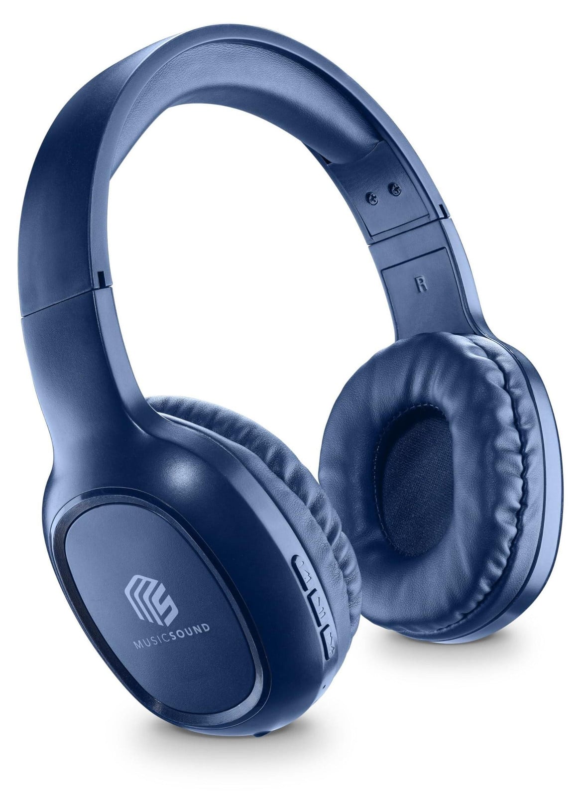 Cellularline Music & Sound Bluetooth-hoofdtelefoon BASIC, blauw