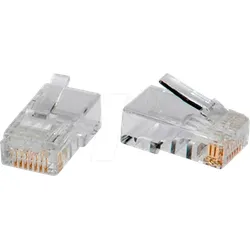 ROLINE 21173060 - Modularstecker Cat.6 ungeschirmt, 10er Pack
