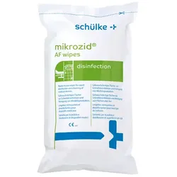 Schülke Mikrozid AF Wipes 150 Tücher Nachfüllpack 150 alkoholische Tücher zur Desinfektion VAH gelistet