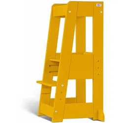 tiSsi® Entdeckerturm / Lernturm FELIX mitwachsend, Tissi: Buche Grau