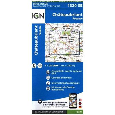 Chateaubriant Pouance, Karte von Collectif Ign, IGN Frankreich, 978-2-7585-3539-3