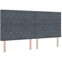 vidaXL, Bett Zubehör, Gepolstertes Kopfteil (7 x 200 x 128 cm)