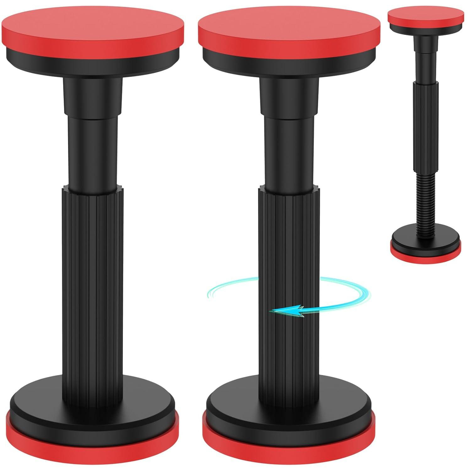 Set van 2 verstelbare telescopische steunbalken voor meubels, 18 tot 45 cm, draagvermogen tot 200 kg
