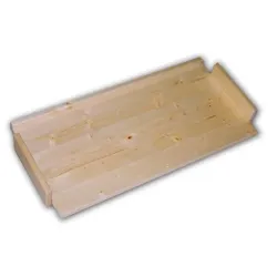 Biedrax Holzregal Massivholz Ersatzfachböden 43 x 68 cm Farbe: Natur