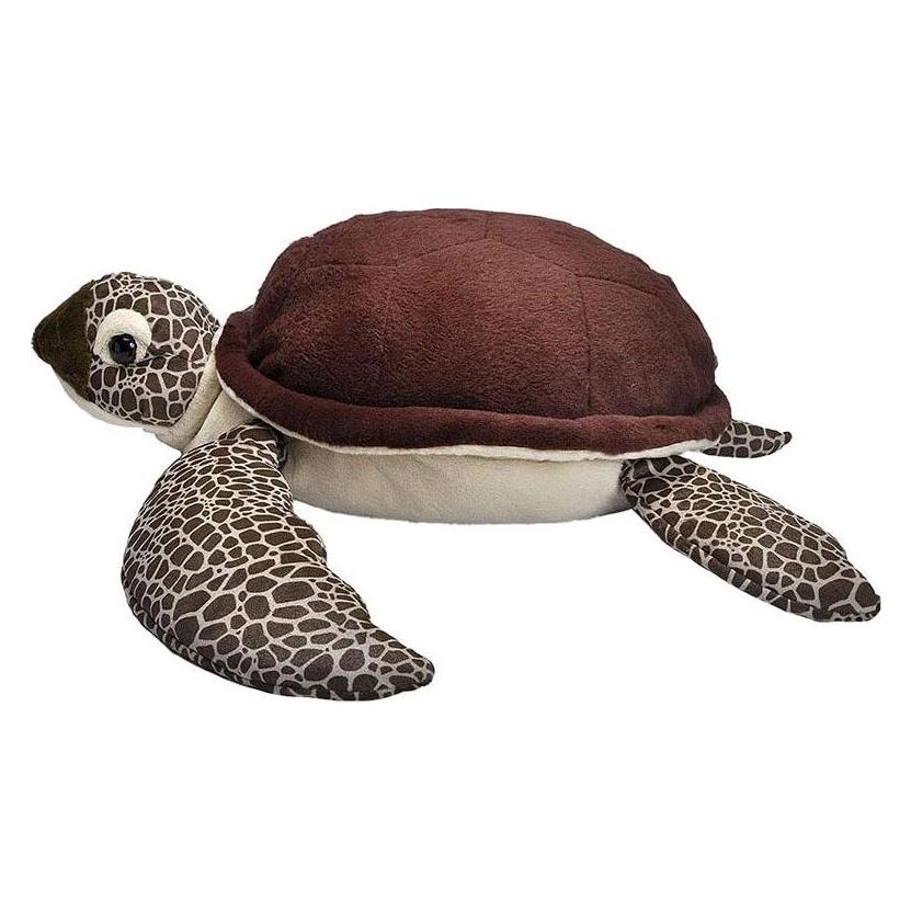 Wild Republic Plüsch Jumbo Meeresschildkröte Cuddlekin (76 cm) (19332)