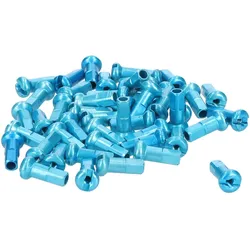 DT SWISS Speichennippel Aluminium 2 mm | 12 mm türkis