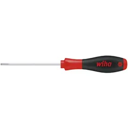 Wiha Schraubendreher SoftFinish Schlitz mit Rundklinge für tiefliegende Schrauben - 27753