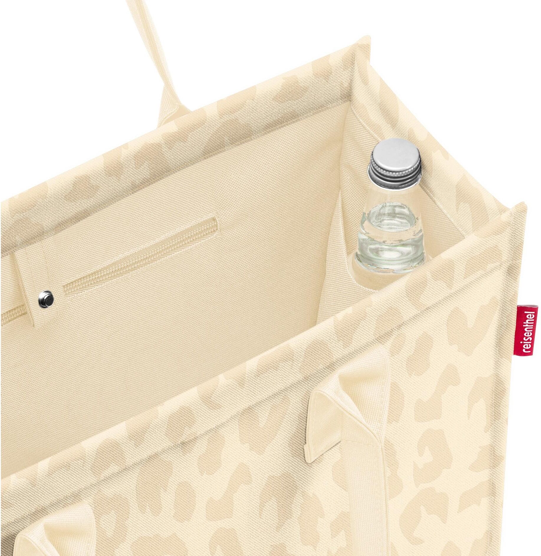 Shopper REISENTHEL "Reisenthel Tasche Daily Shopper", Damen, Gr. B/H/T: 42cm x 35cm, beige, Polyester, Taschen Shopper beige B/H/T: 42cm x 35cm