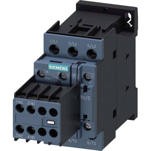 Siemens AC3 7,5kW wisselstroomschakelaar 230V S0 met 2na + 2nc schroefaansluiting