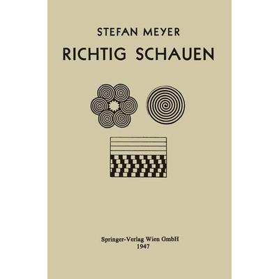 Richtig Schauen, Taschenbuch von Stefan Meyer, Springer Berlin, 978-3-662-28267-0