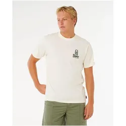 Rip Curl, Herren, Sportshirt, Vaporcool Search Stack T-Shirt Herren Weiss (XL), Weiss