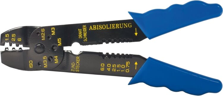 Swstahl Crimpzange Kabelschuhklemmzange 42501l