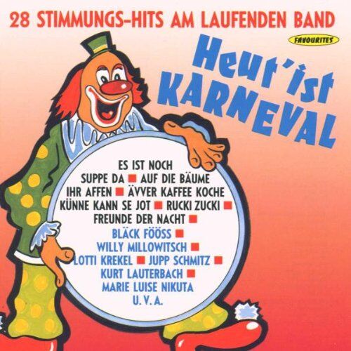 Various - Heute Ist Karneval - Preis vom 30.09.2026 09:01:18 h