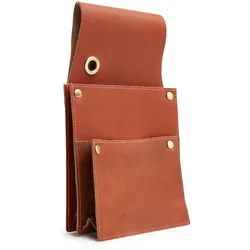 Served with Style - 111074 Camel - Holster Wallet & Notizblock & Bestellung & Stift klein 14 x 15.5