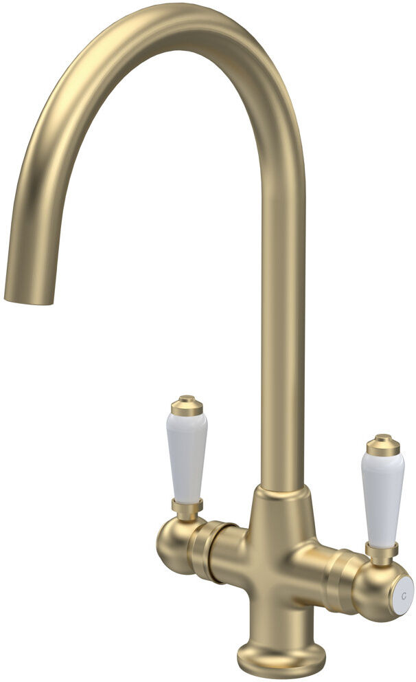 Nuie Kitchen Tap Brushed Brass 20.8cm